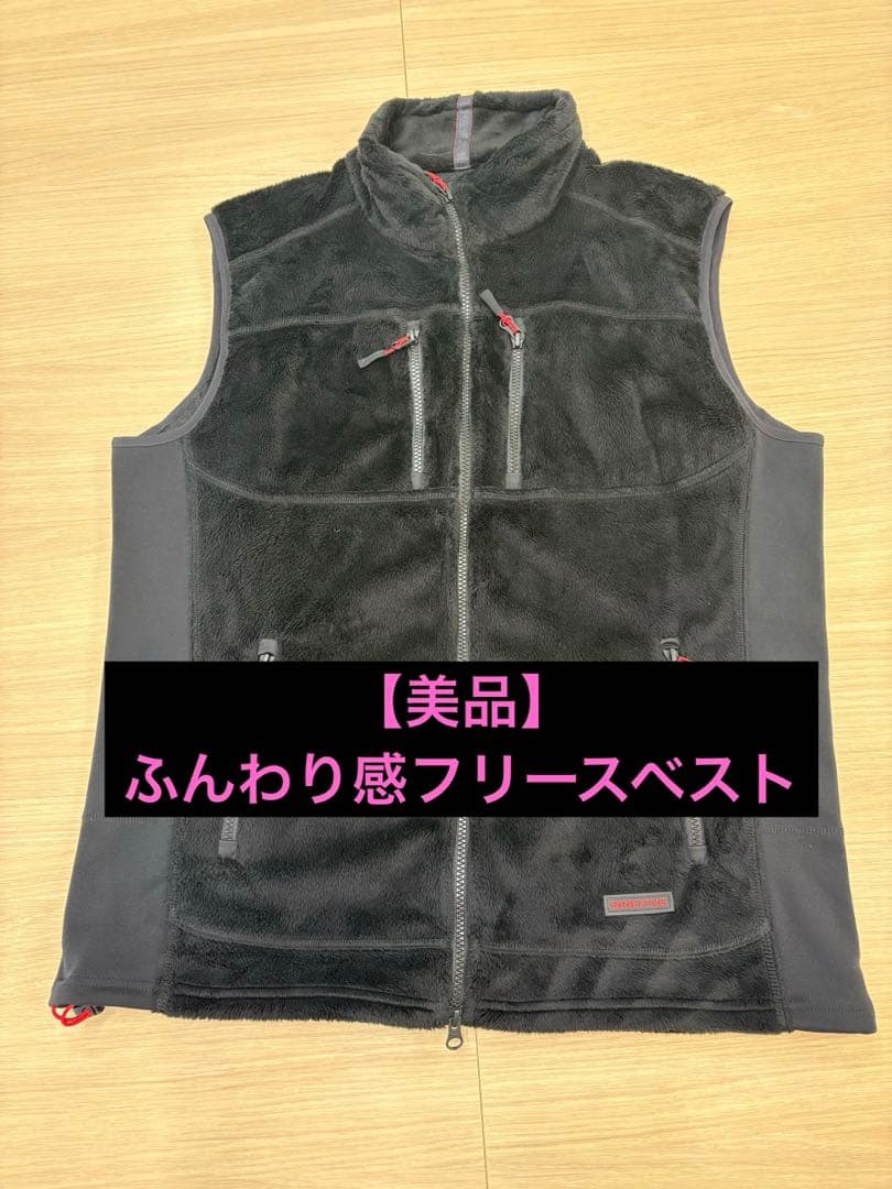 【美品】ＢＲＩＥＦＩＮＧ　ブリーフィング ゴルフ メンズ フリースベスト