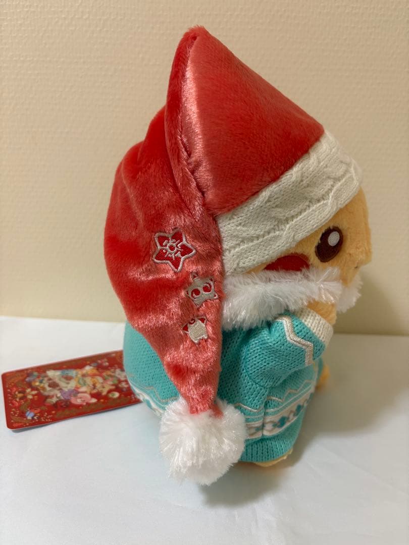 ポケモンセンター限定 　ピカチュウぬいぐるみ Christmas2024