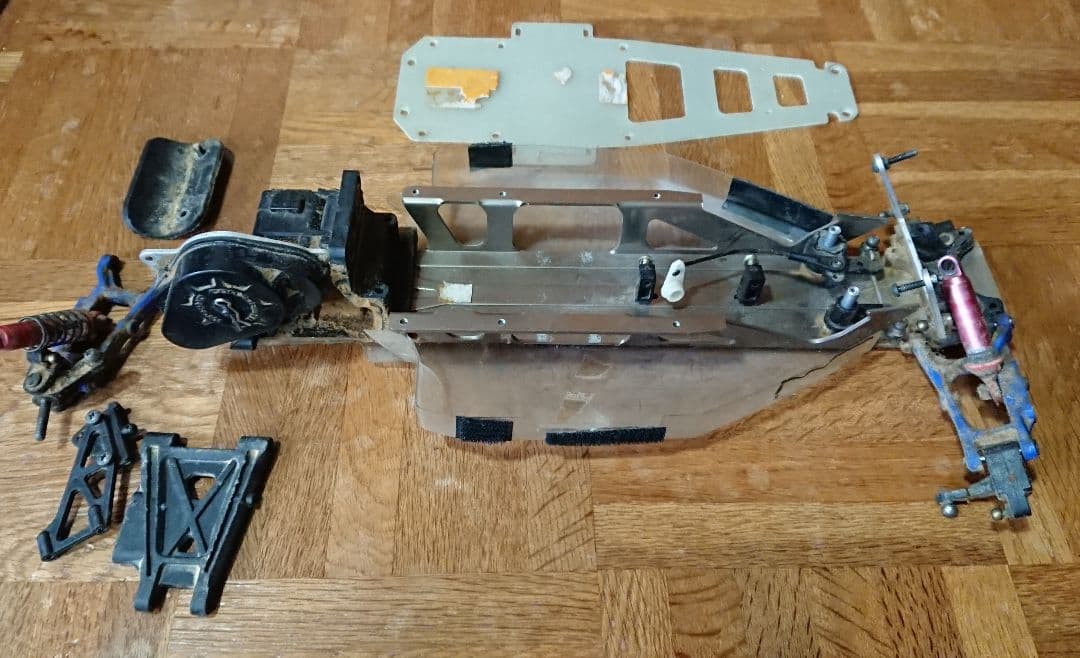 ラジコン 京商 旧 アルティマ シャーシ ジャンク