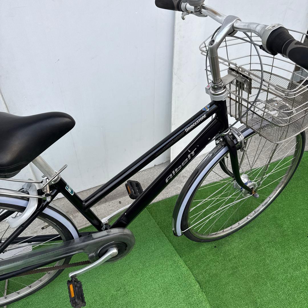 ブリヂストン アルベルト自転車 27インチ 内5速 オートライト ブラック