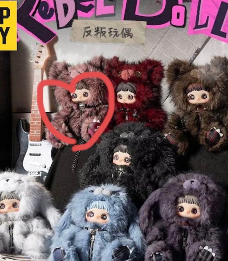 未開封 Maymei 新作 霉霉 反逆 400％ ピンク くま バッグリュック