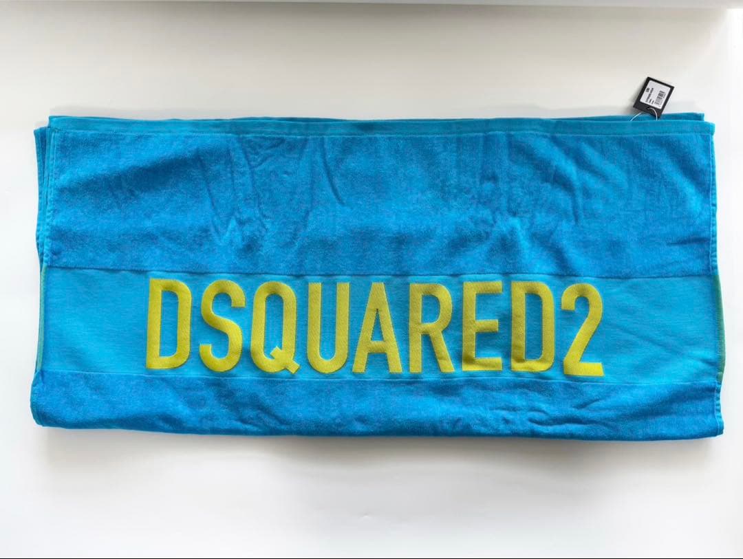 DSQUARED2 ディースクエアード ロゴ ビーチタオル 新品未使用