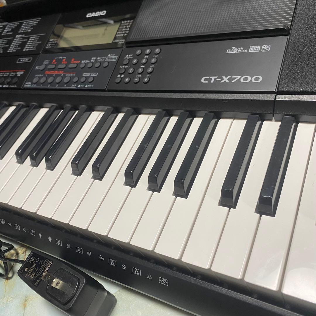 CASIO CTX-700 61鍵盤 電子キーボード　2024年製