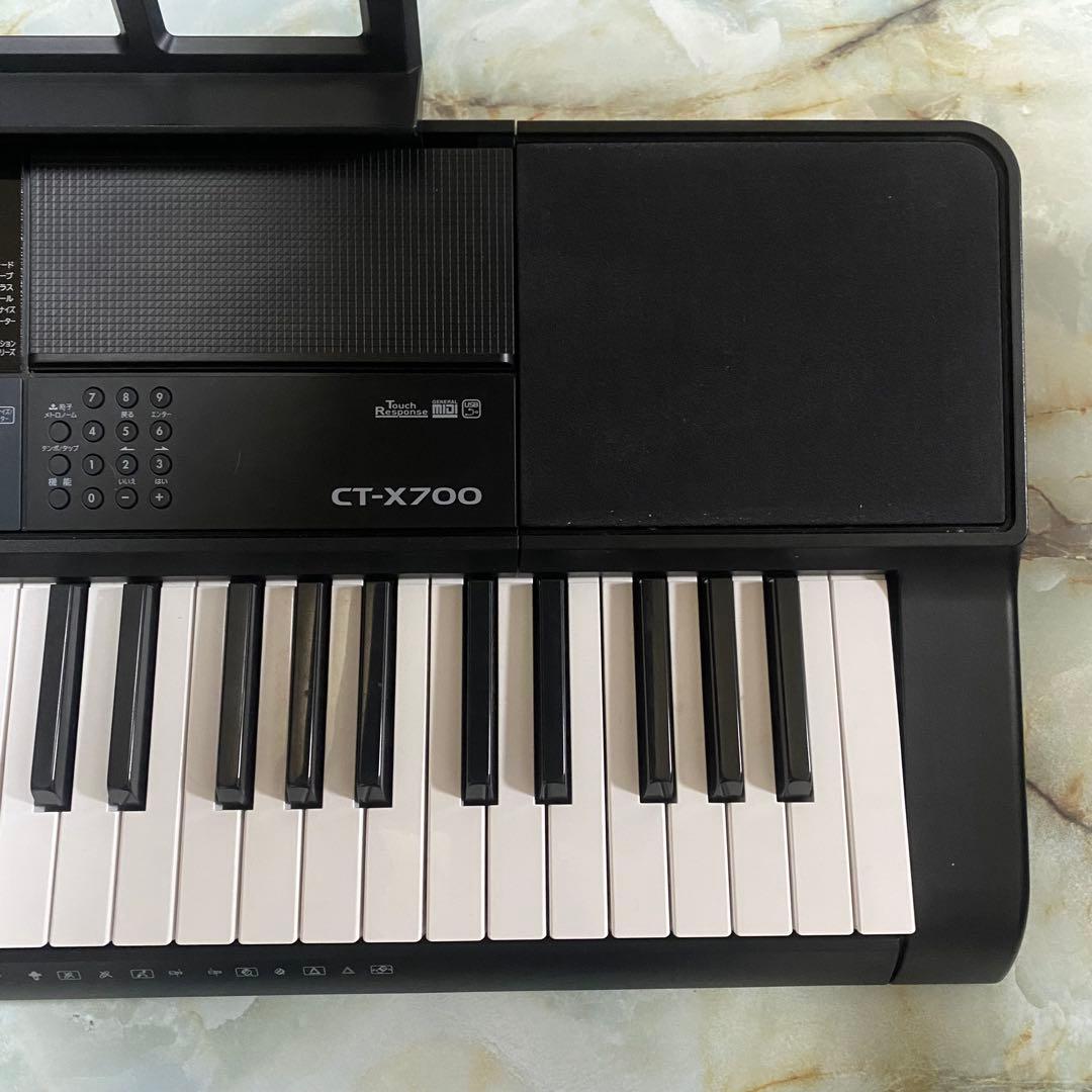 CASIO CTX-700 61鍵盤 電子キーボード　2024年製