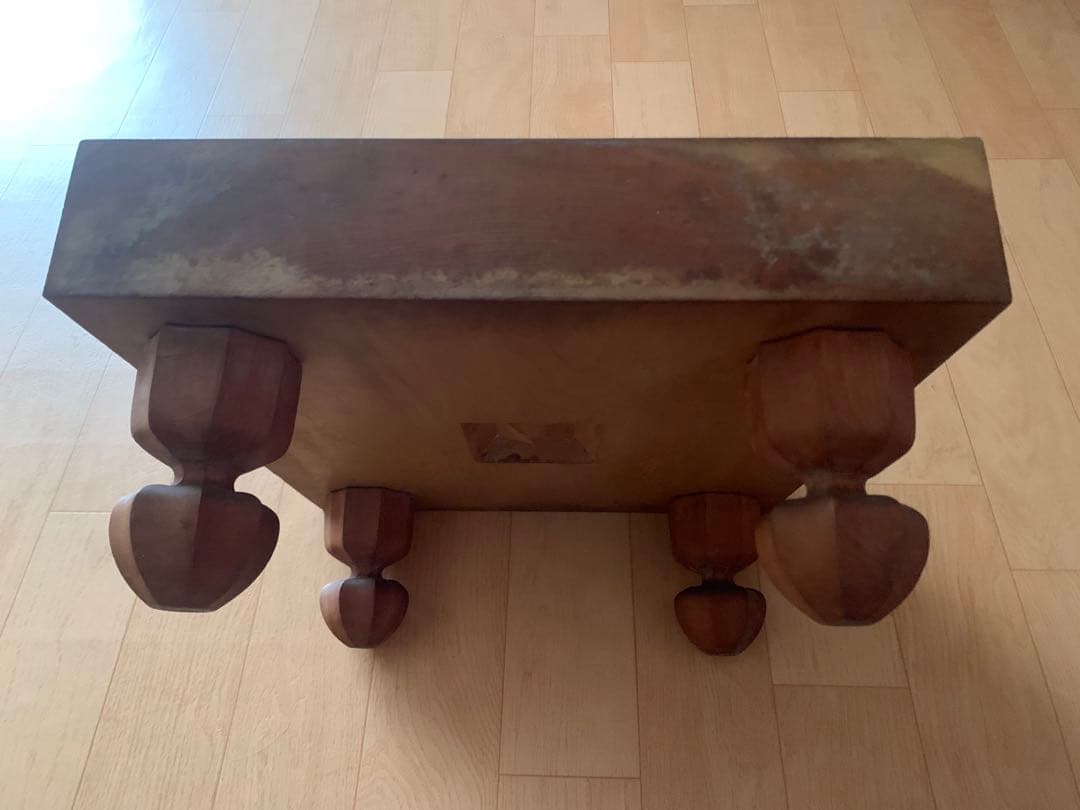 ★囲碁★ 囲碁盤足付き　へそあり　碁石　セット