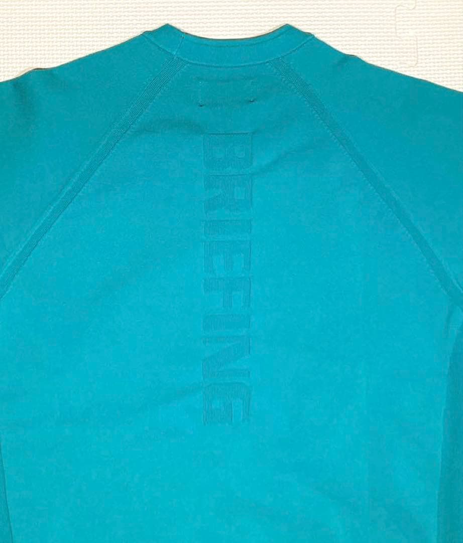 BRIEFING GOLF MS CREWNECK KNIT（ターコイズ／M）