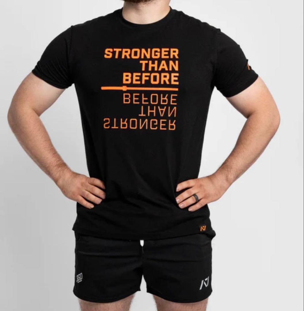 A7 USA Tシャツ XL BAR GRIP Orange/Black