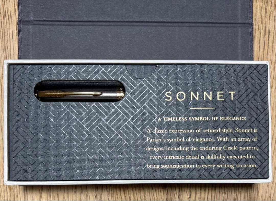 パーカー万年筆　SONNETシルバー・青2本セット