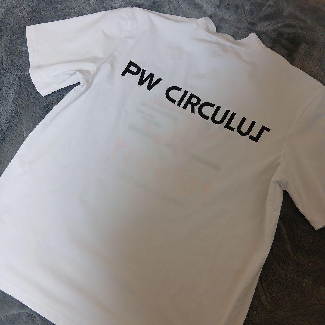 PW CIRCULUS メンズモックネックTシャツ