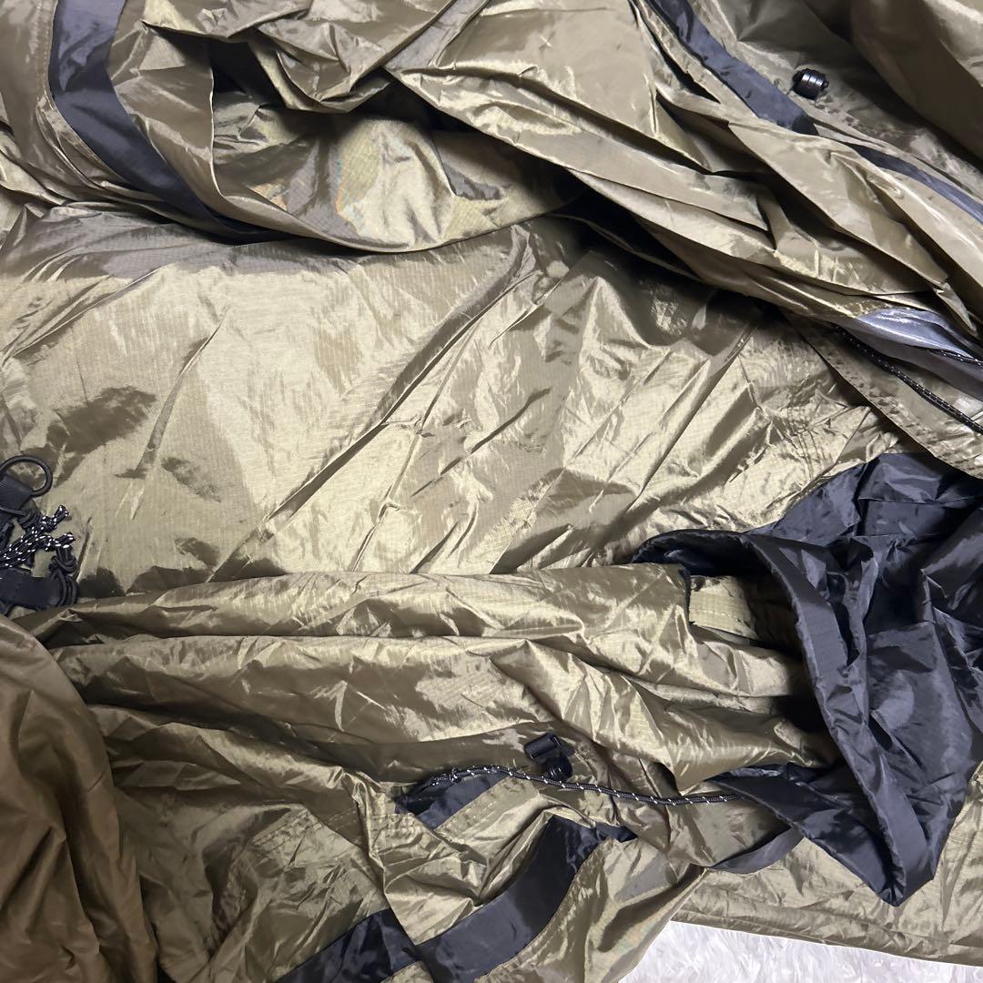 オリーブカラー　TOMOUNT トマウント 2ルームトンネルテント