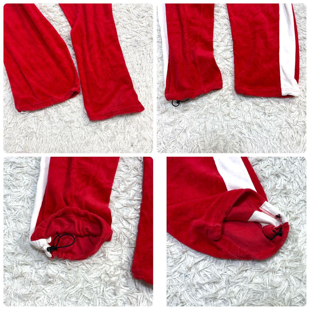 【レア】24karats ベロアジャージ セットアップ ライブツアー L 赤白