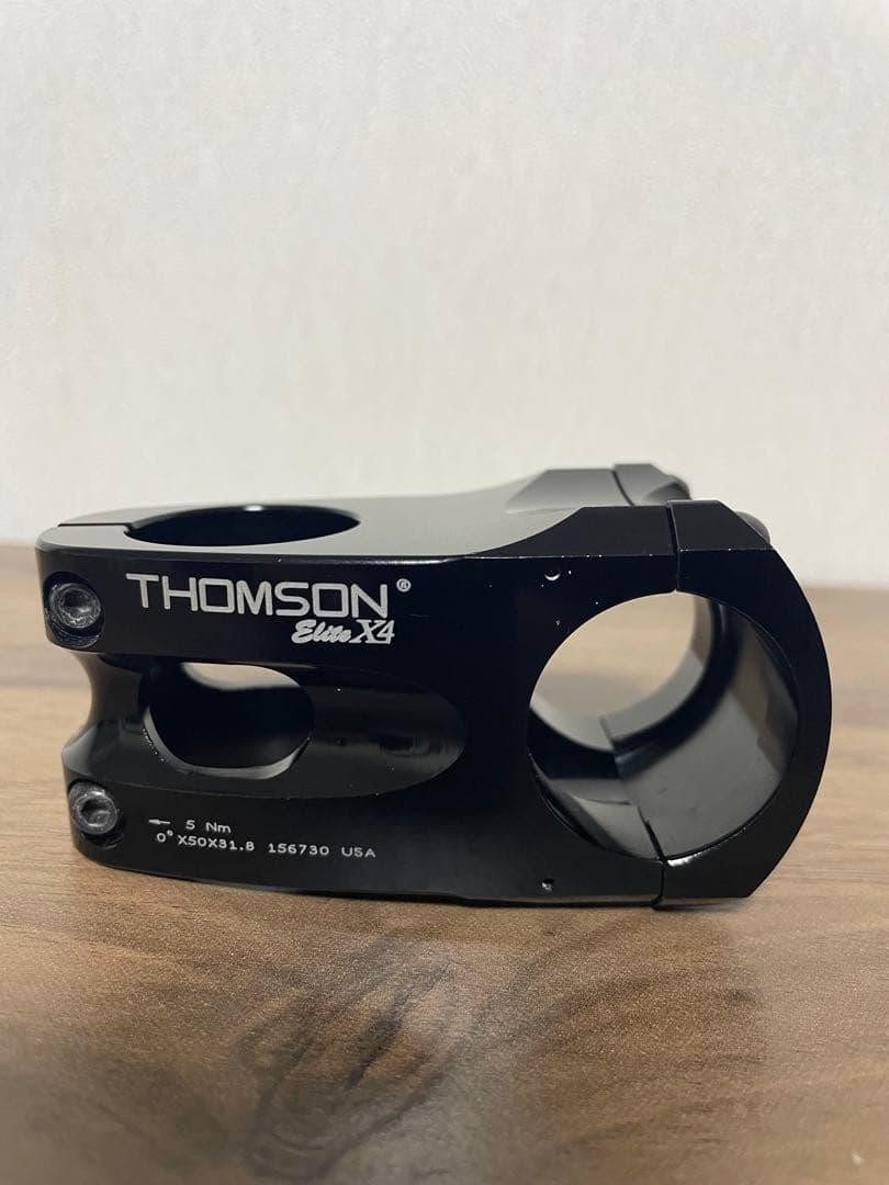 THOMSON Elite X4 STEM 50MM 0°BLK//トムソン