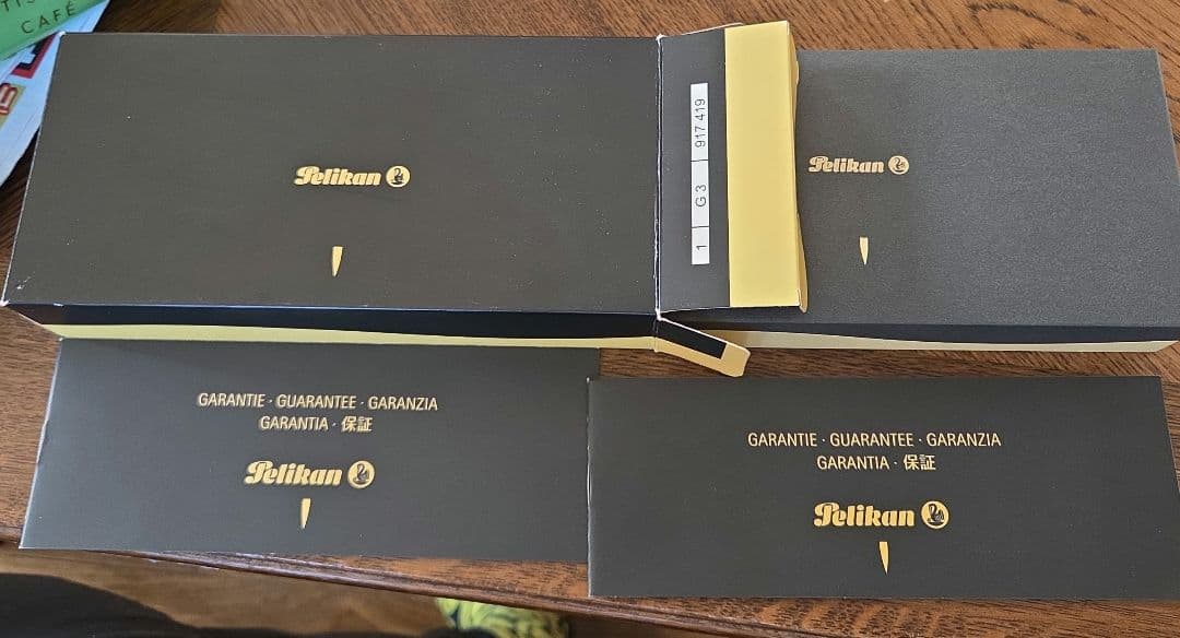 Pelikan ボールペンと万年筆セット