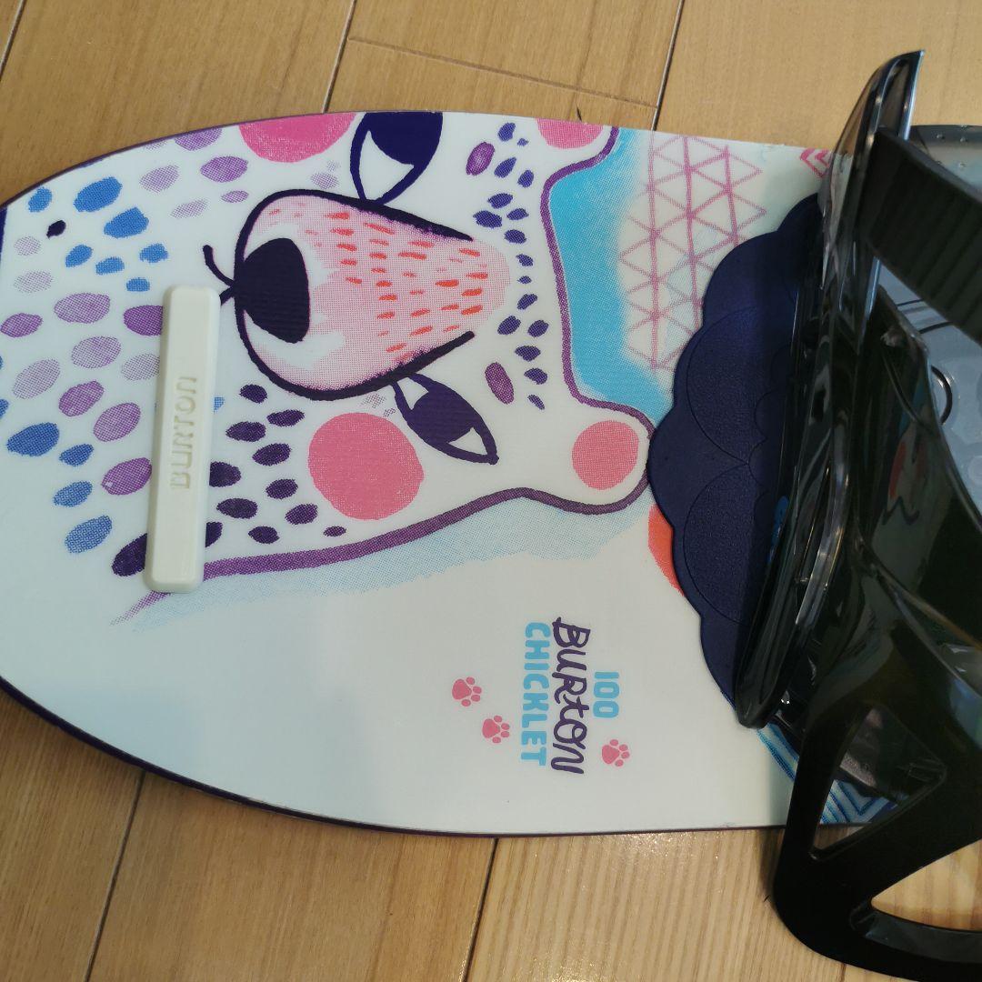 Burton キッズ スノーボードセット 板100cm ブーツ20cm バートン