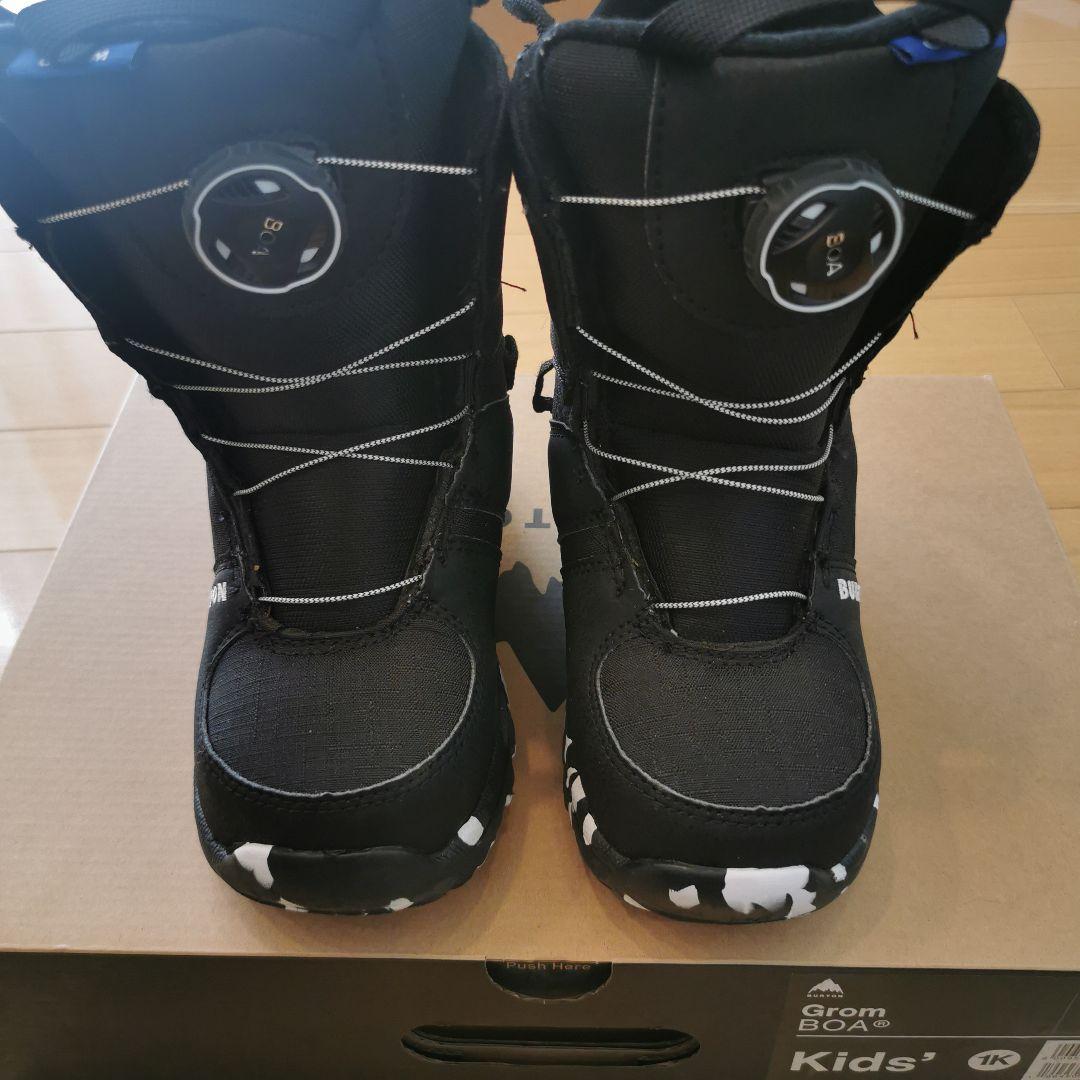 Burton キッズ スノーボードセット 板100cm ブーツ20cm バートン