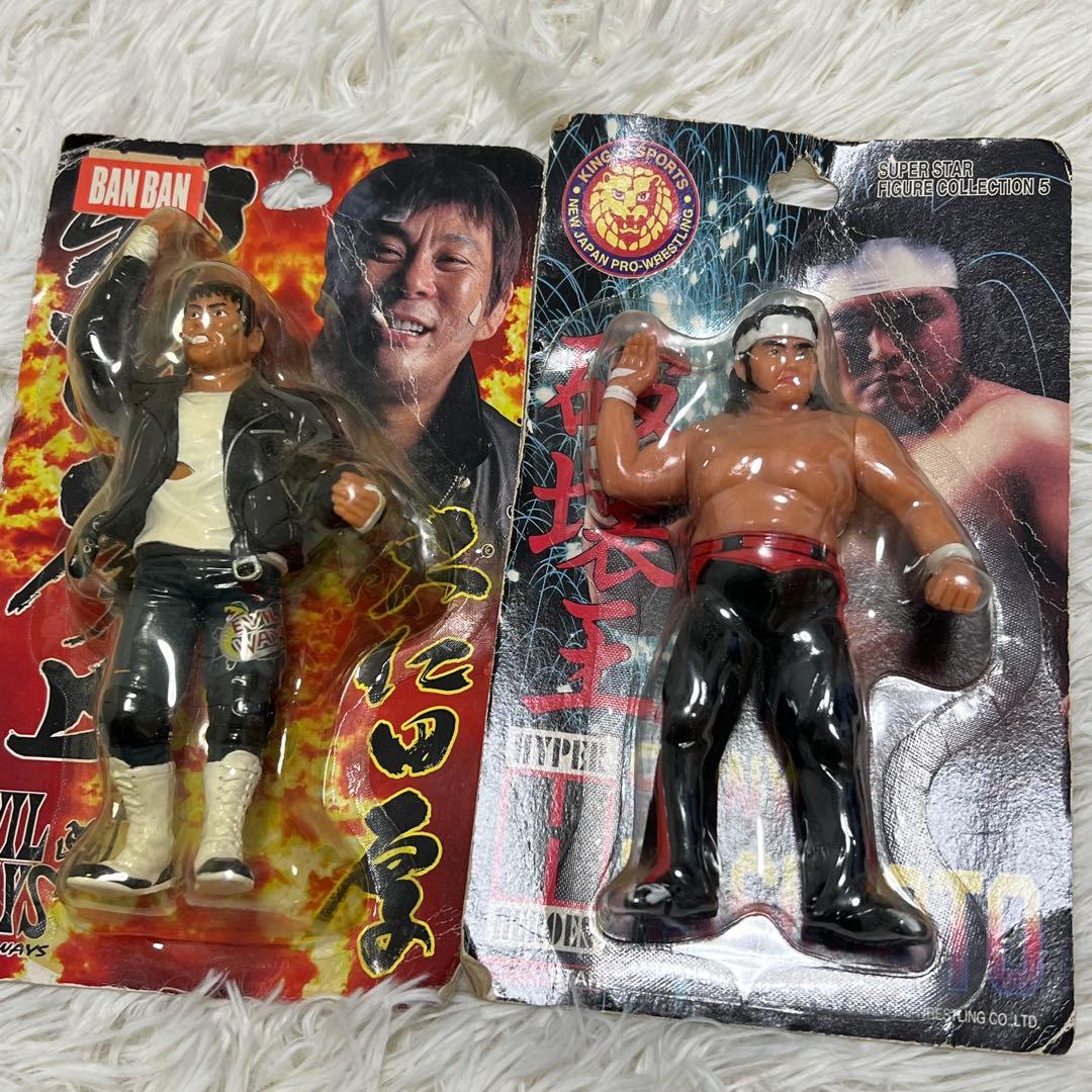 新日本プロレスフィギュア12体 武藤ムタ大仁田前田橋本長州カシン藤波ライガー天山