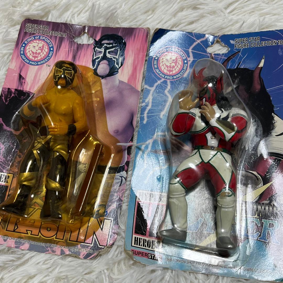 新日本プロレスフィギュア12体 武藤ムタ大仁田前田橋本長州カシン藤波ライガー天山