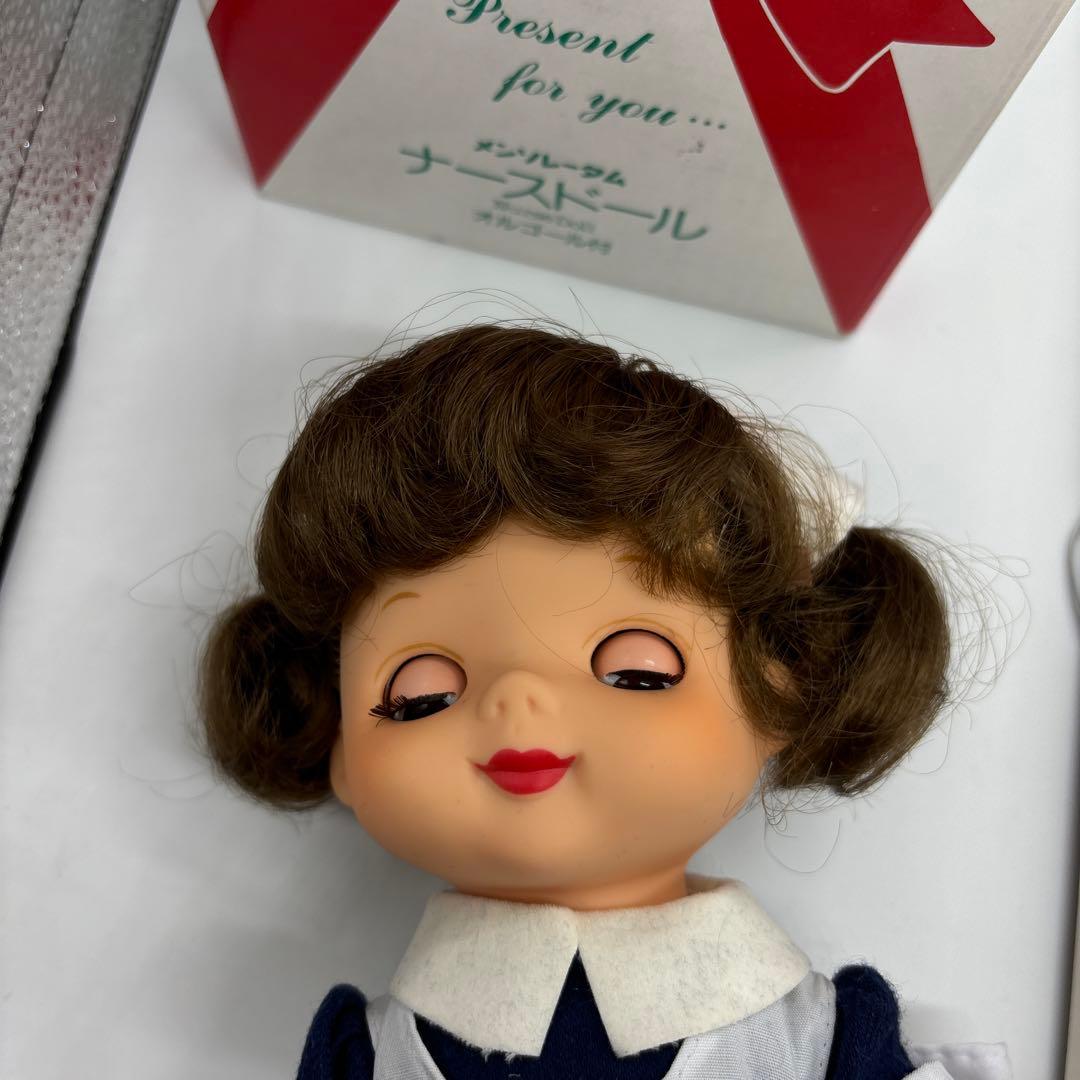 希少　メンソレータム ナースドール　オルゴール付き　30cm　ロート製薬　箱付き