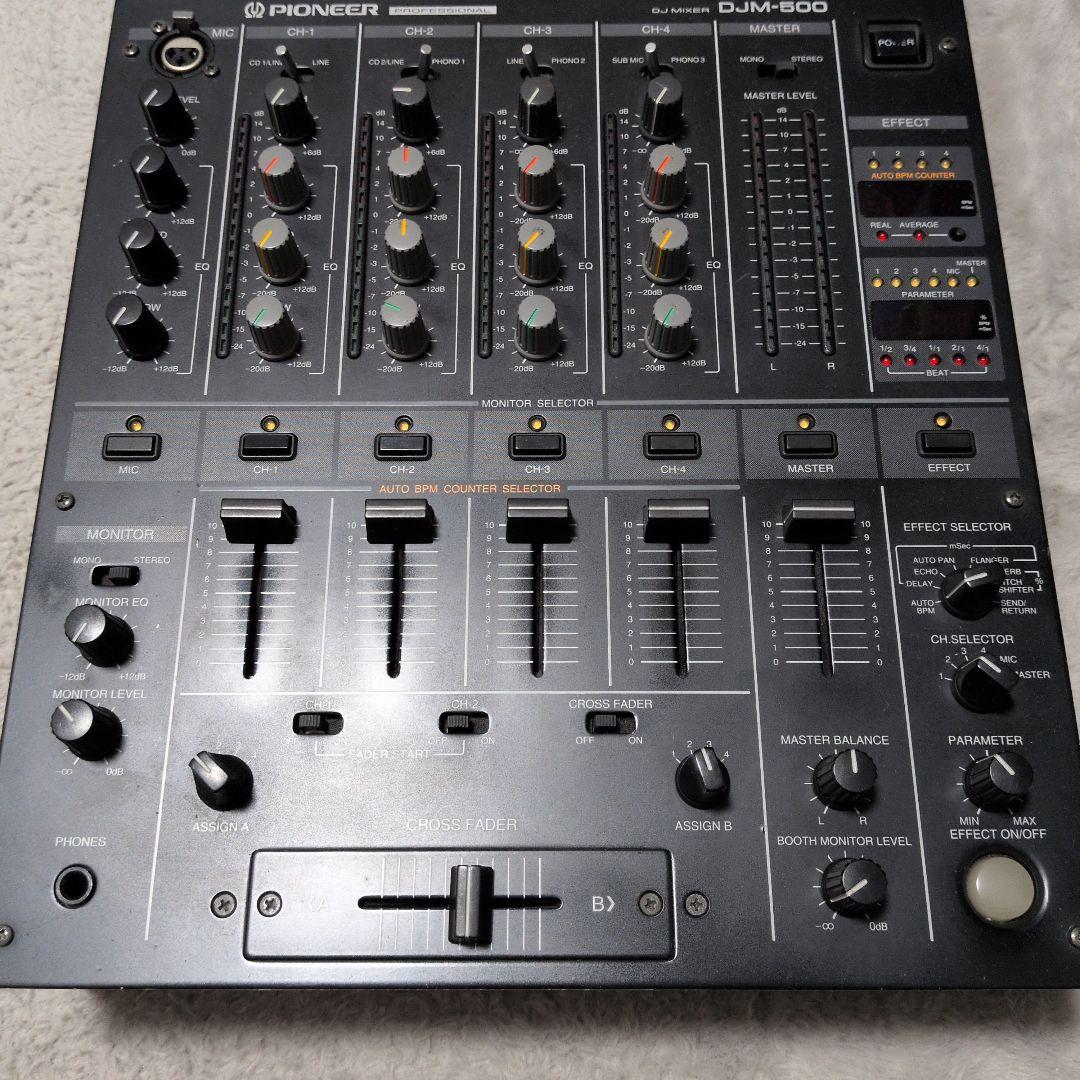 Pioneer DJM-500 動作品 状態良