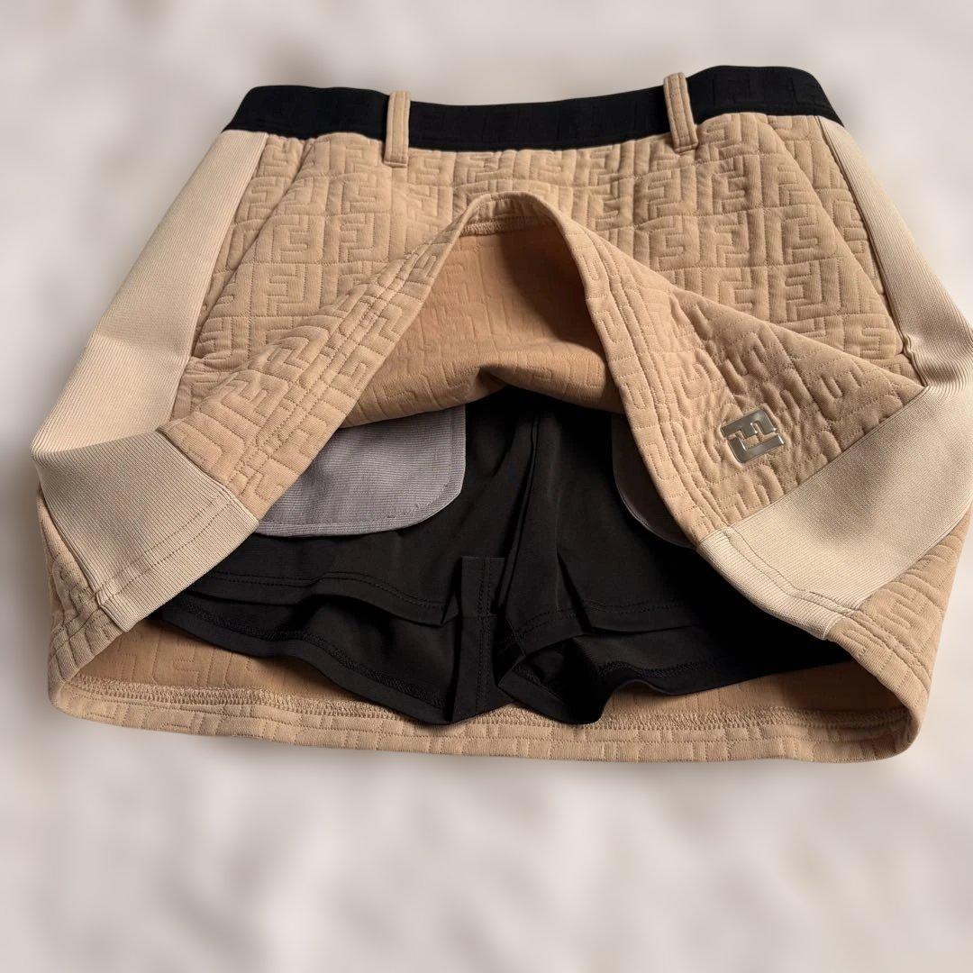 FOOTJOYフットジョイ　レディースゴルフウェア 上下セットM ベージュ