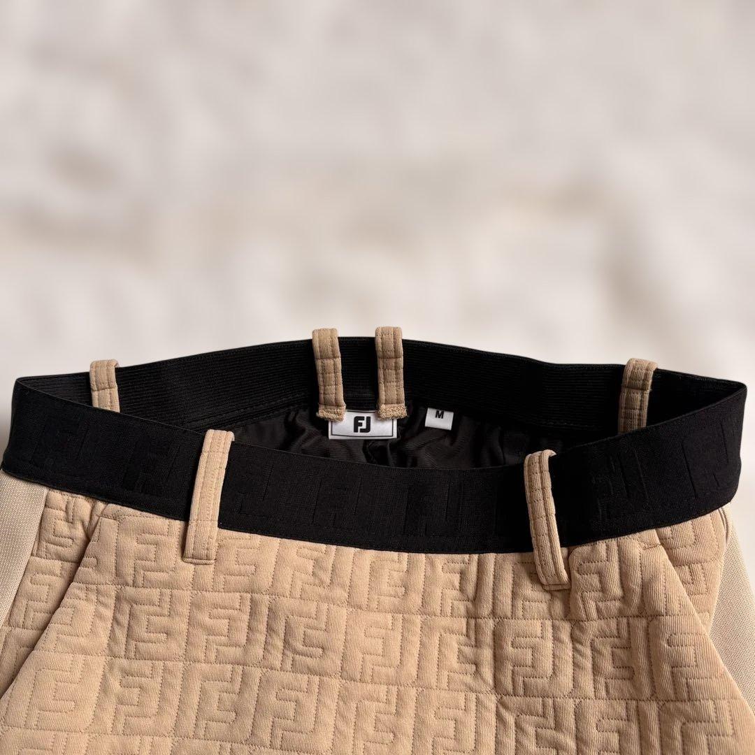 FOOTJOYフットジョイ　レディースゴルフウェア 上下セットM ベージュ