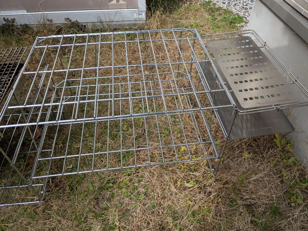 テンマク×Spurv　ワークラック2台+焚き火台+サイドテーブル　フルセット