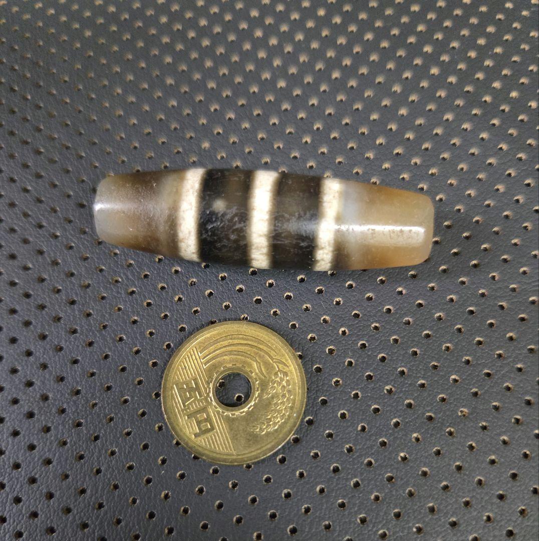 839　天珠　三線天珠　貴重　珍品　Chung　dzibeads！
