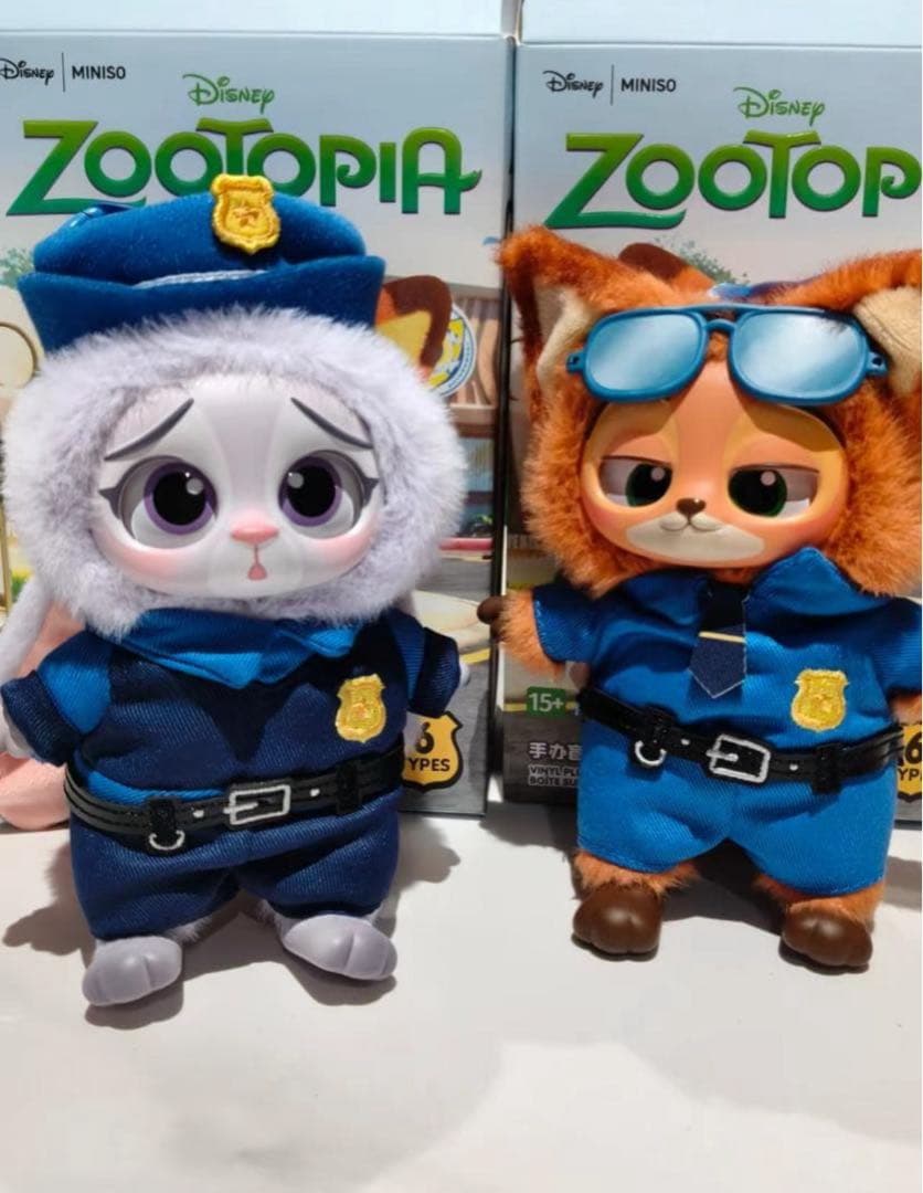 【PEACE】ジュディ警官➕ニック私服➕ニック警官