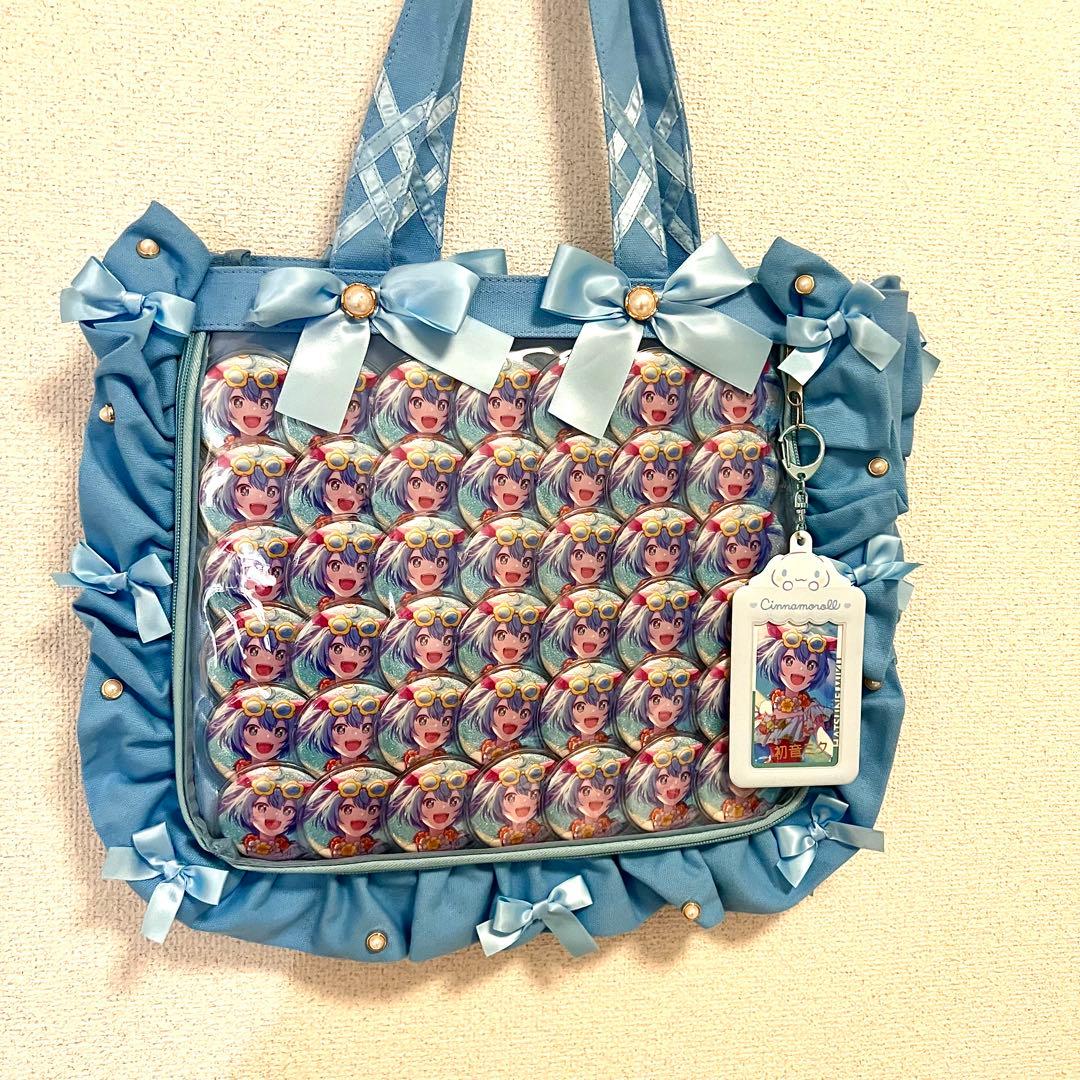 プロセカ 初音ミク ワンダショ 缶バッジ ザッカマート 痛バッグ