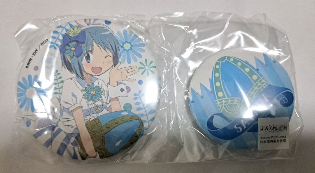 魔法少女まどか⭐︎マギカ　美樹さやか　缶バッジ　イースター