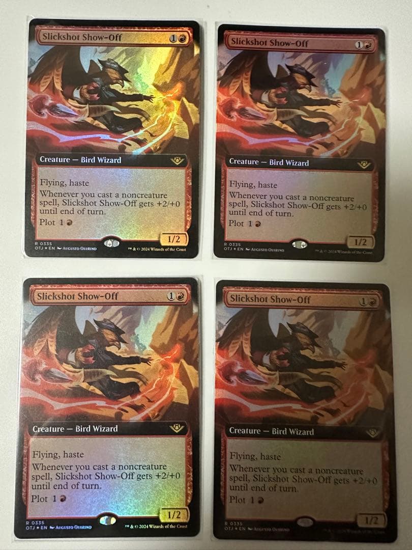 精鋭射手団の目立ちたがり 拡張foil 4枚セット