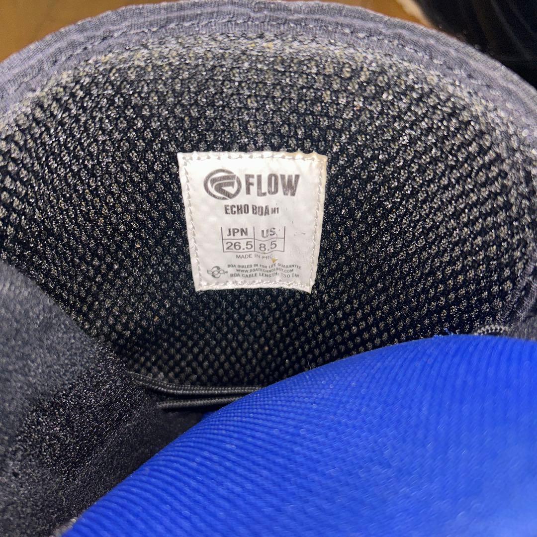 FLOW フロー ECHO BOA スノーボードブーツ　26.5cm ブラック