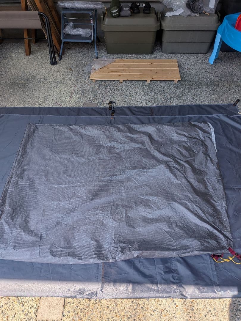 mont-bellステラリッジテント2　本体レインフライ、グランドシートセット