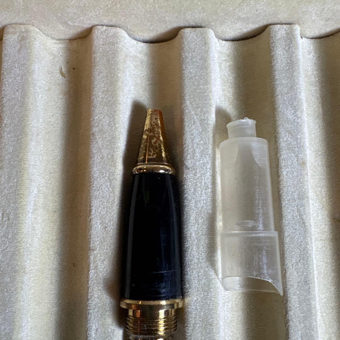 モンブラン ボールペン 黒×金 高級筆記具 中古