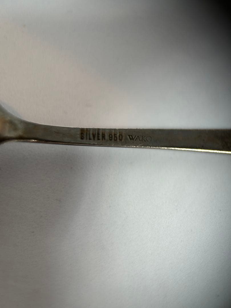 【高級純銀】マッピン＆ウェッブ ＆ 銀座和光 シルバースプーン 2本セット