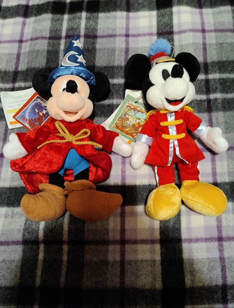 ミッキーマウス ミートミッキー ぬいぐるみバッジ 大演奏会 魔法使いの弟子