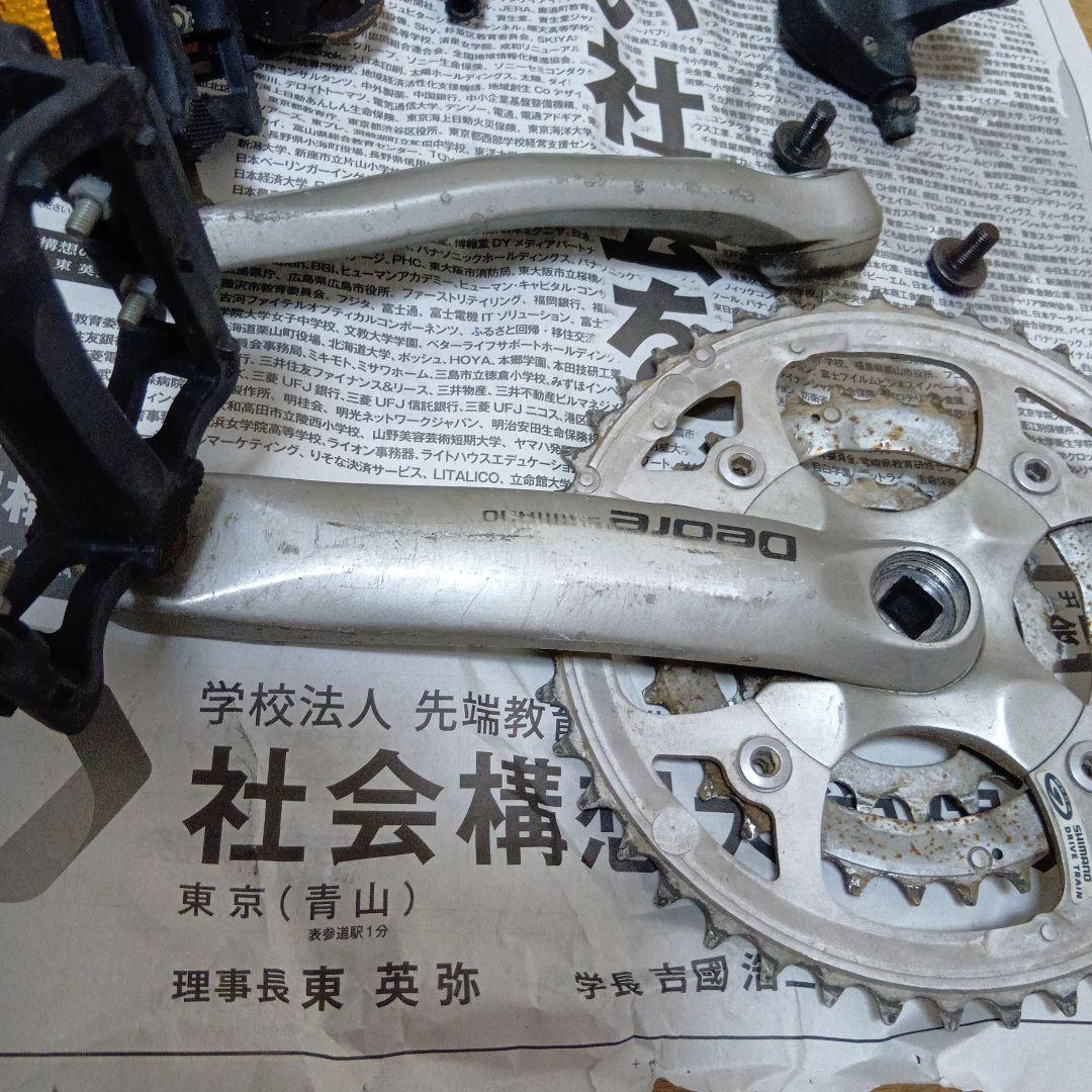 Shimano Deore 9速シフター・ディレイラーセット