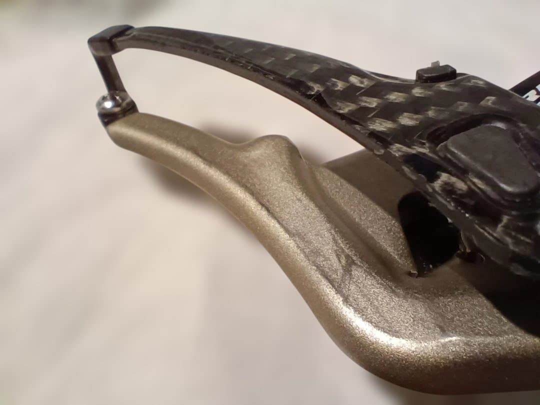 カンパニョーロ RECORD 10速 FD QS 直付 カーボン/チタン