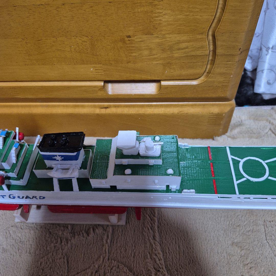 日本海上保安庁 模型船 約60cm高さ20cm幅7cm