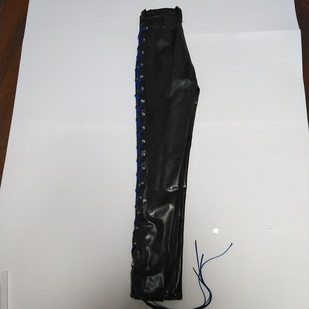 JAP工房 聖飢魔II ルーク参謀 エナメルレースアップパンツ サイズ28インチ