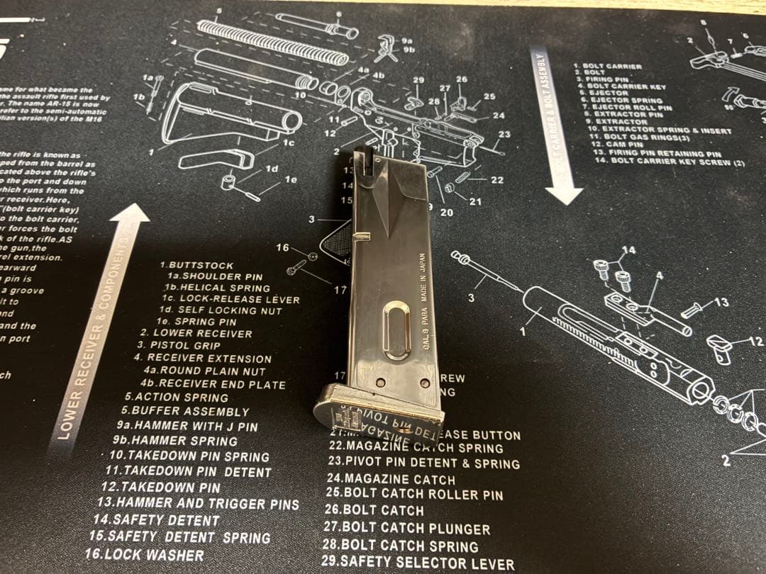 東京マルイ M92Fクロームステンレス 美品