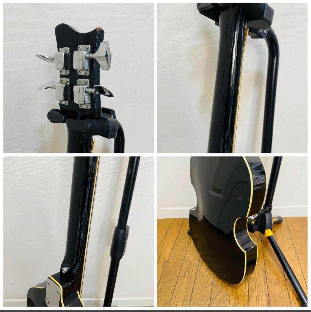 8868 greco バイオリンベース ベース バイオリン グレコ 黒 送料無料