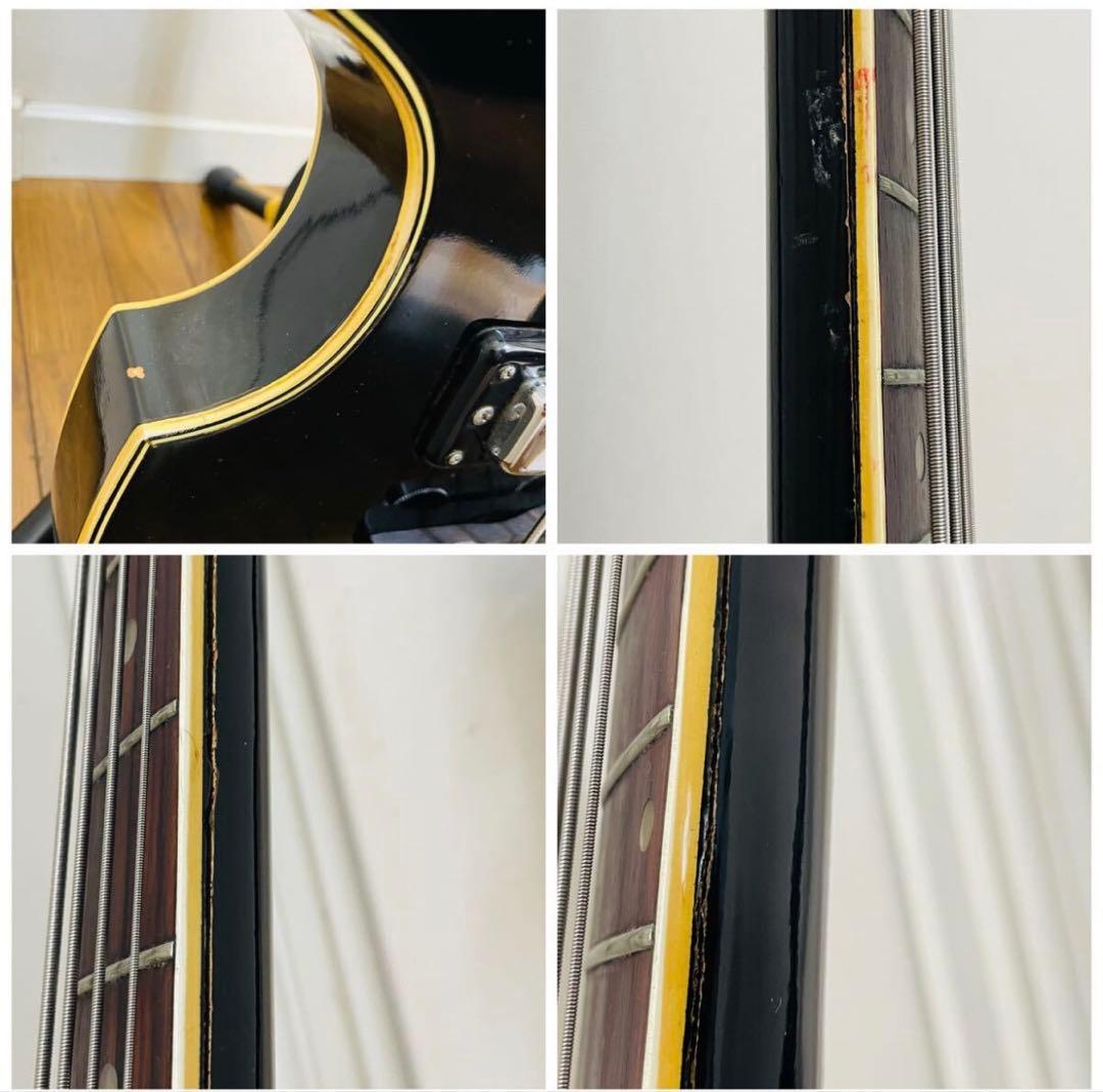 8868 greco バイオリンベース ベース バイオリン グレコ 黒 送料無料