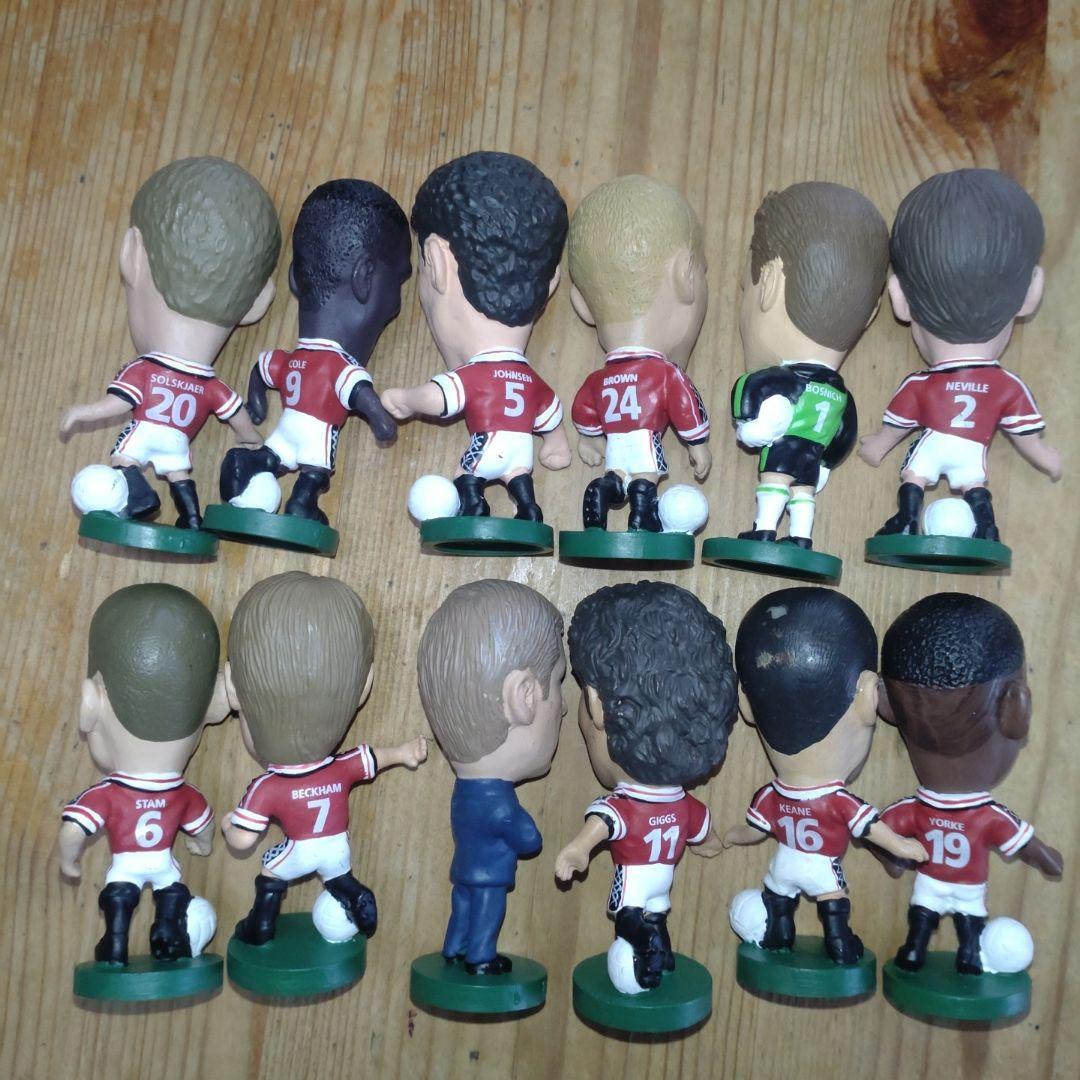 【レア】マンチェスターUTD 1999 チームパック 12体 サッカーフィギュア