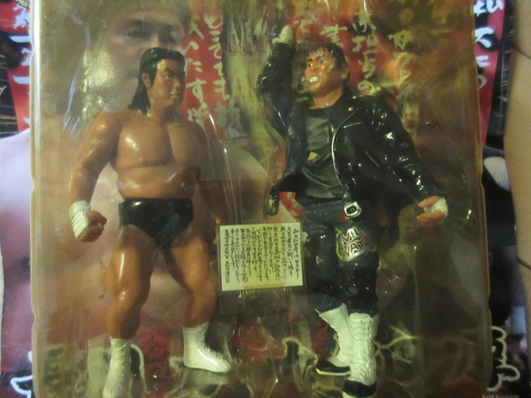 【未開封】長州力 大仁田厚　フィギュア