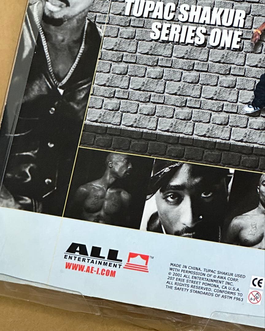激レア 2PAC SHAKUR 2パック シャクール フィギュア　新品未開封