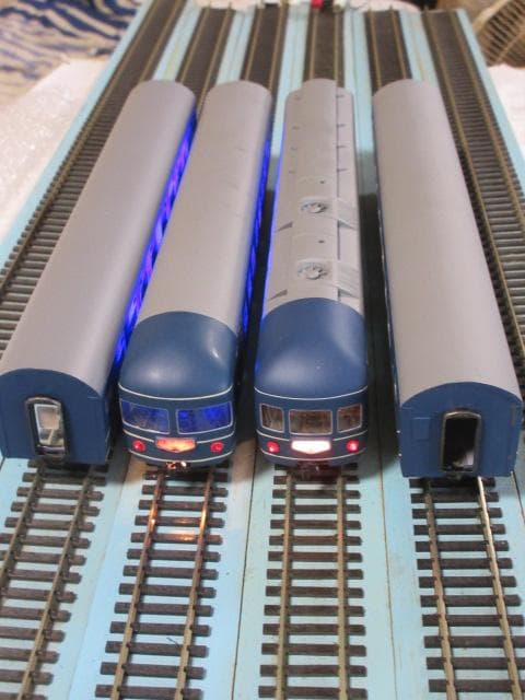 国鉄 20系 特急形客車 4両セット HOゲージ (金属・カツミ製）