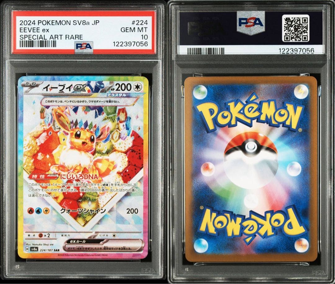 【PSA10】ポケモンカード　テラスタルフェスex ブイズ　6連番