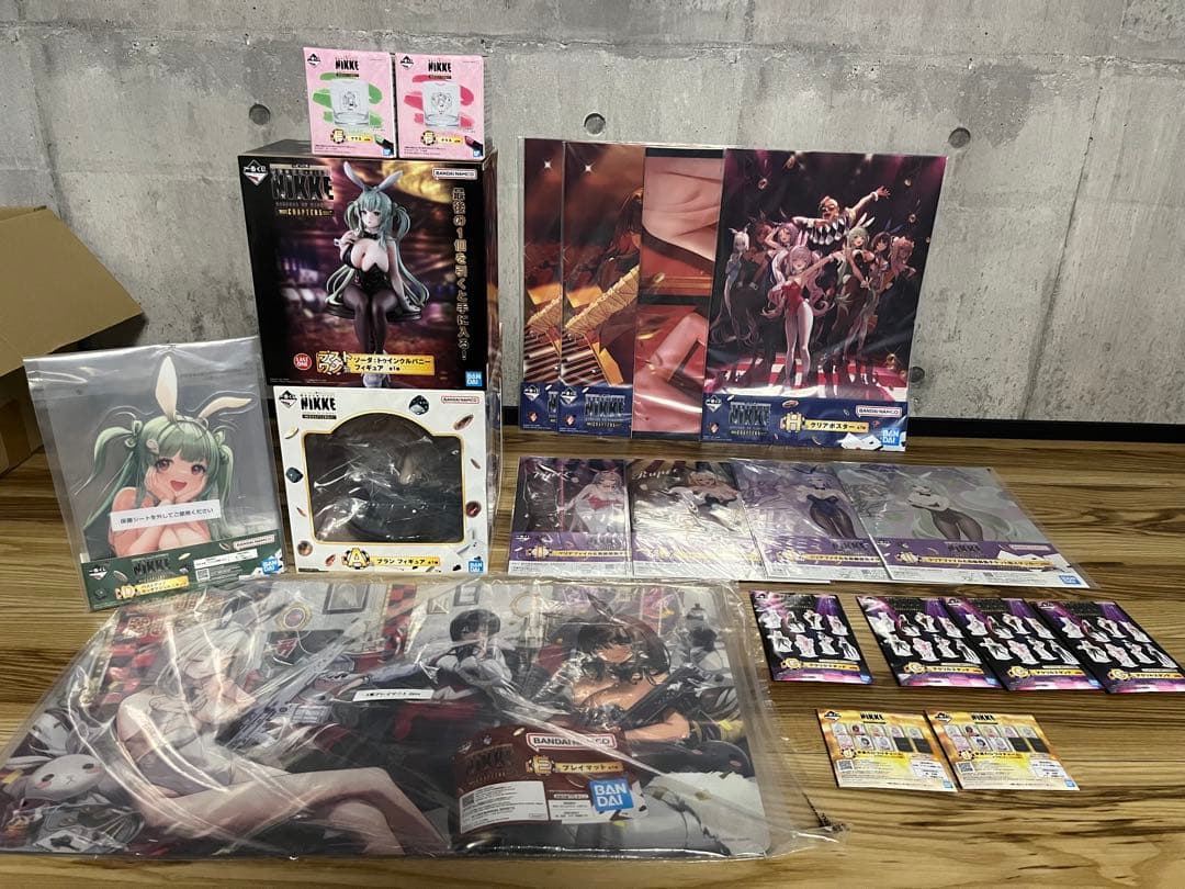 一番くじ 勝利の女神　 ニケ　A賞ブラン　ラストワン賞ソーダ　フィギュア