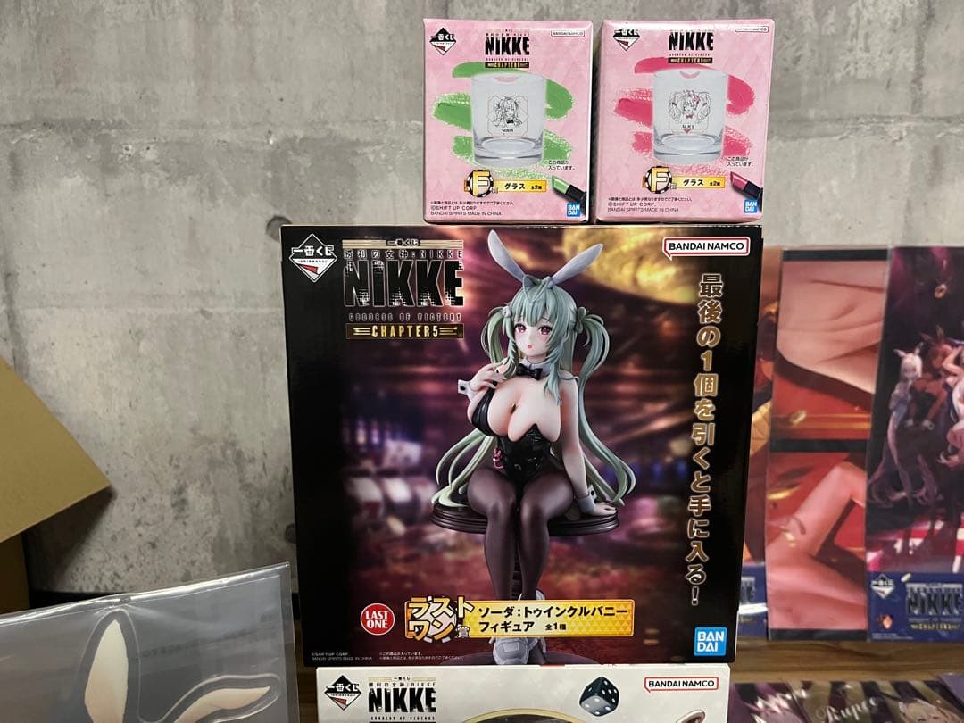 一番くじ 勝利の女神　 ニケ　A賞ブラン　ラストワン賞ソーダ　フィギュア